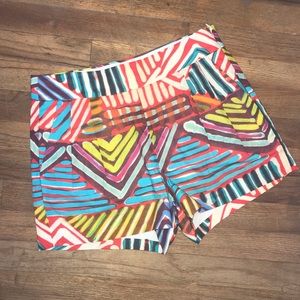J. Crew print shorts